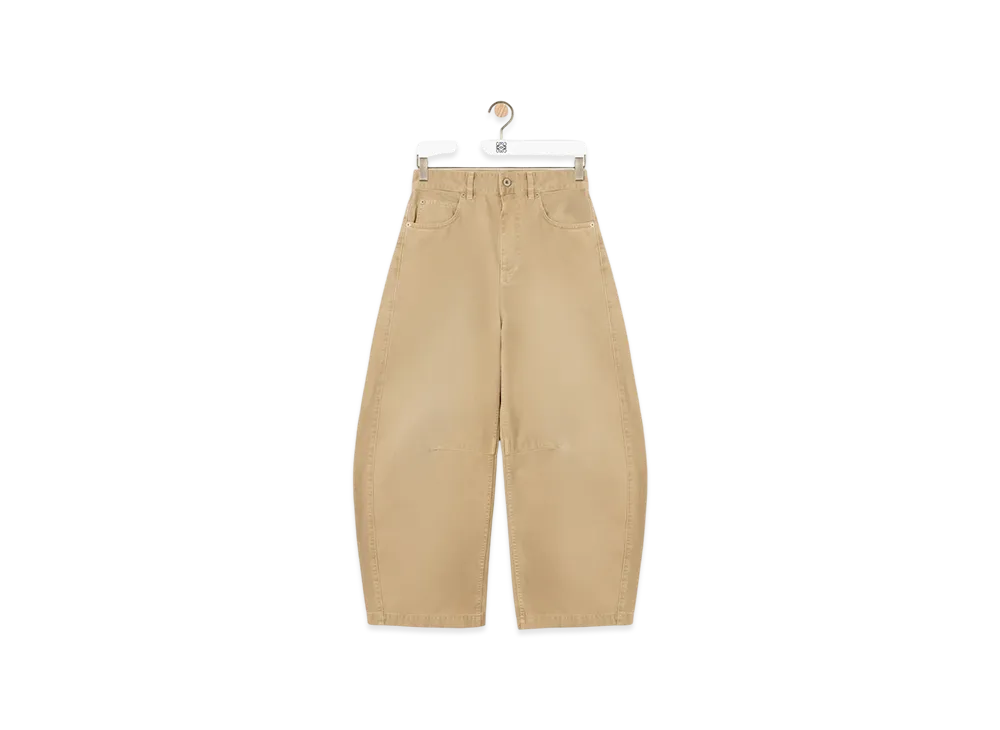 LOEWE Barrel Trousers "Beige"