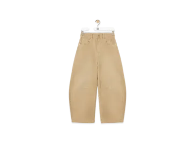 LOEWE Barrel Trousers "Beige"