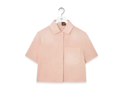 LOEWE Short-Sleeve Shirt "Light Pink"