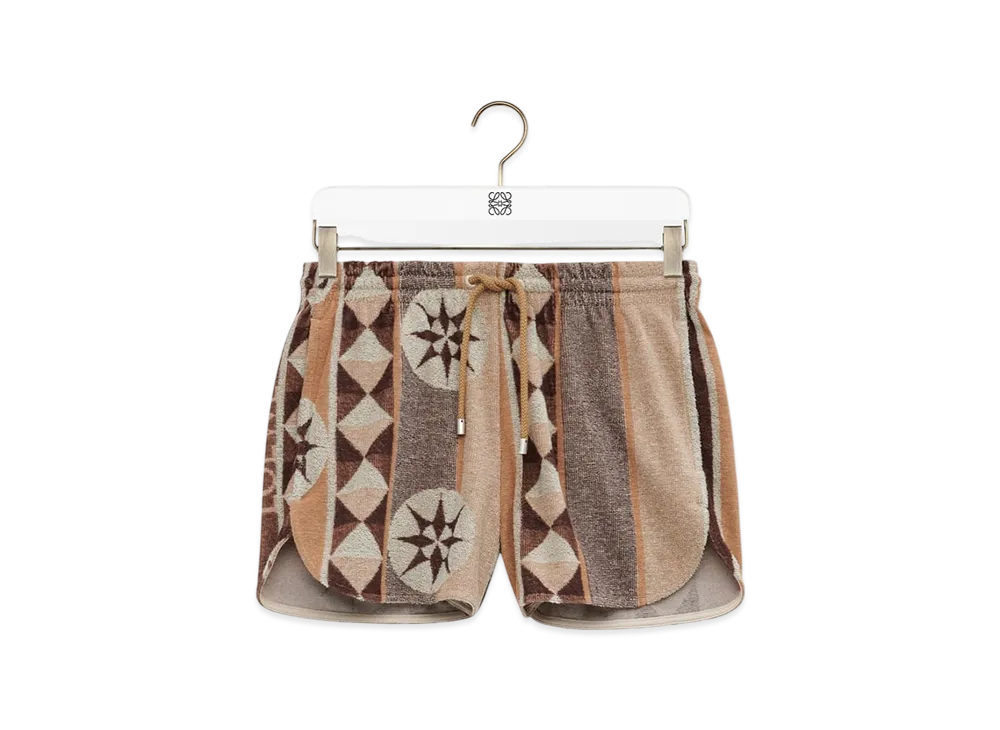 LOEWE Shorts "Beige/Multicolor"