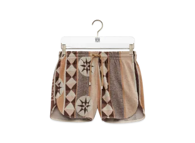 LOEWE Shorts "Beige/Multicolor"