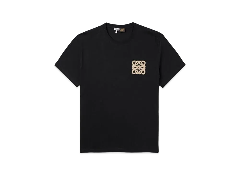 LOEWE Boxy Fit T-Shirt In Cotton "Black"