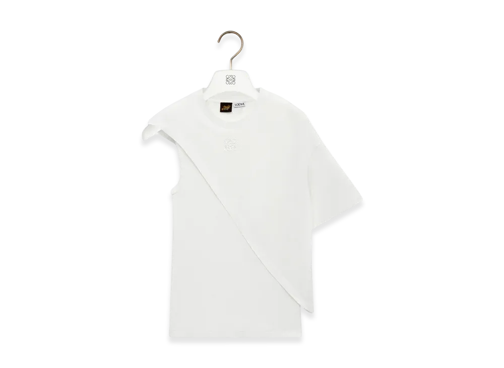 LOEWE Draped Top "Off White"