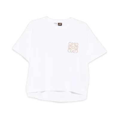 LOEWE Women's Paula's Ibiza T-Shirts "White"