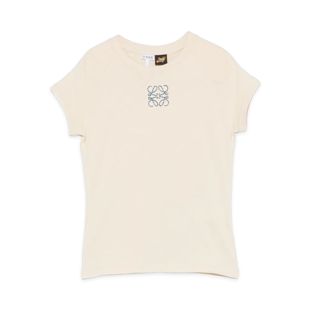 LOEWE Women's Paula's Ibiza T-Shirts "Beige"