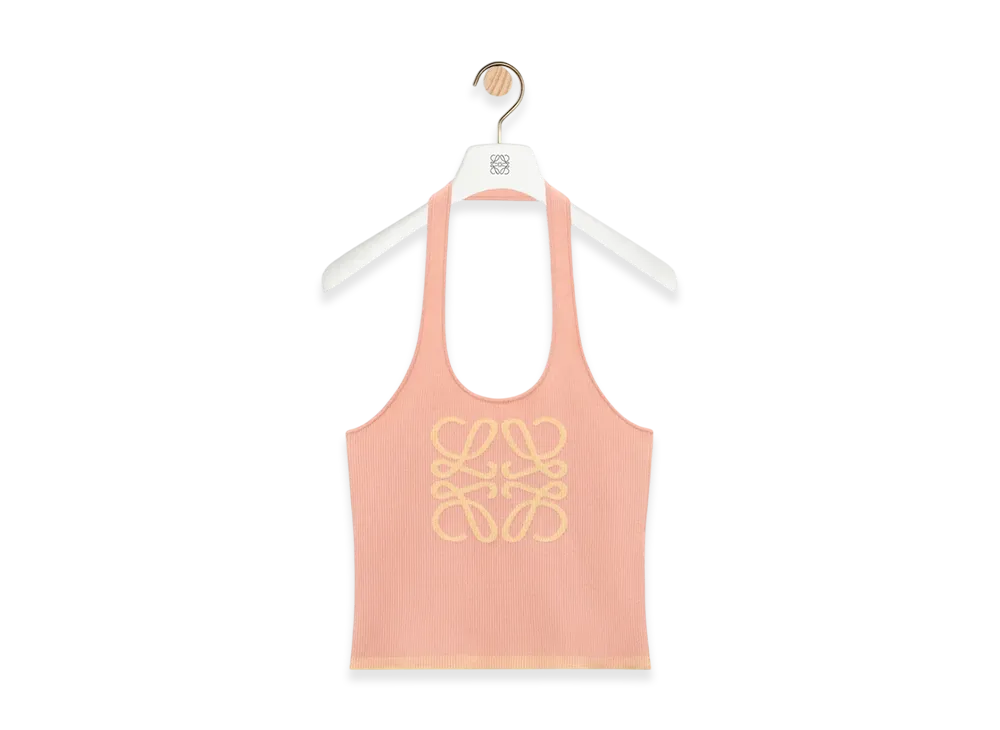 LOEWE Tank Top "Pink/Yellow"