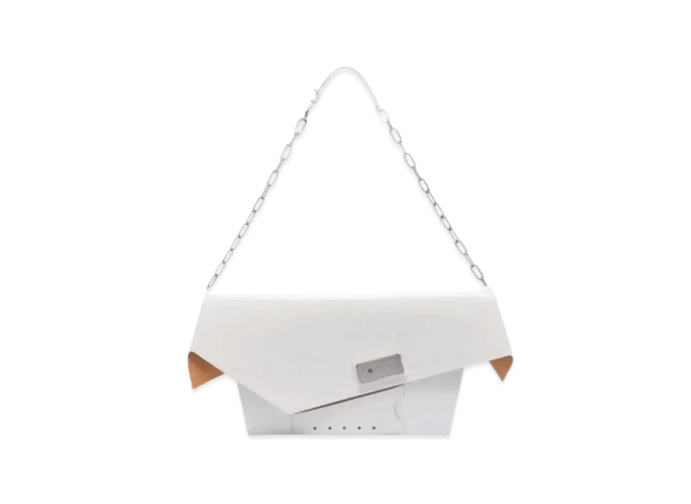 Maison Margiela Snatched Large Shoulder Bag "White"