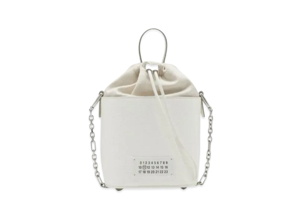 Maison Margiela 5AC Bucket Bag "Ivory"