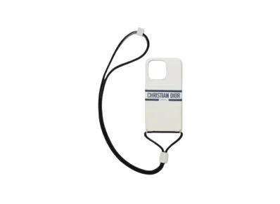 Dior iPhone 13 Pro Mobile Phone Case "White"