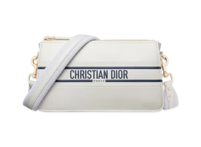 Dior Vibe Pouch Calfskin "White"
