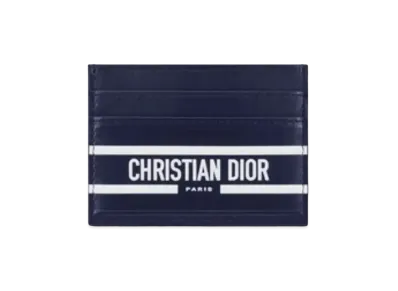 Dior Vibe 5 Compartment Card Holder "Blue"
