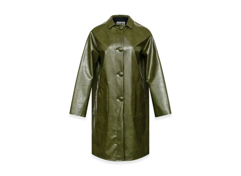 MM6 Maison Margiela Women's Coats "Green"