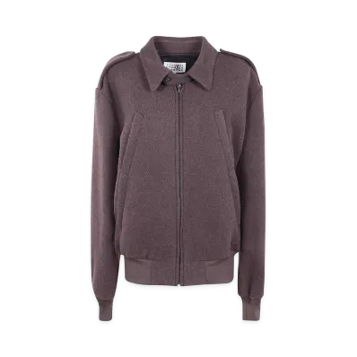 MM6 Maison Margiela Women's Sportsjacket "Brown"