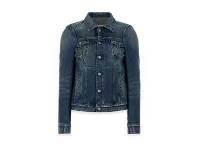MM6 Maison Margiela Women's 'Numeric Signature' Jacket "Blue"