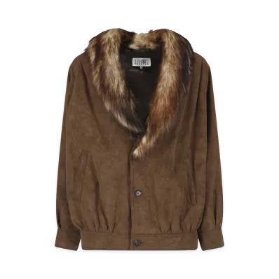 MM6 Maison Margiela Women's Jackets "Marrone"