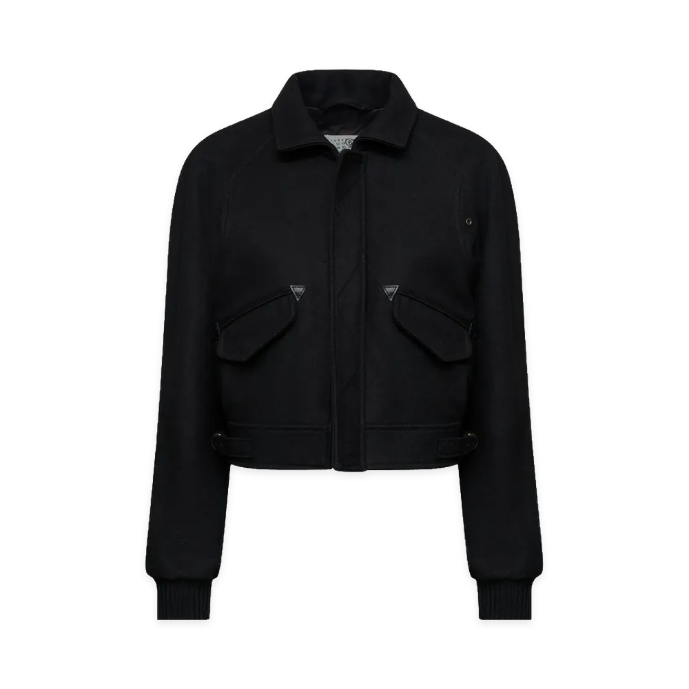 MM6 Maison Margiela Women's Coat "Black"