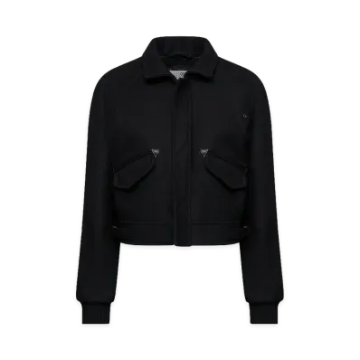 MM6 Maison Margiela Women's Coat "Black"
