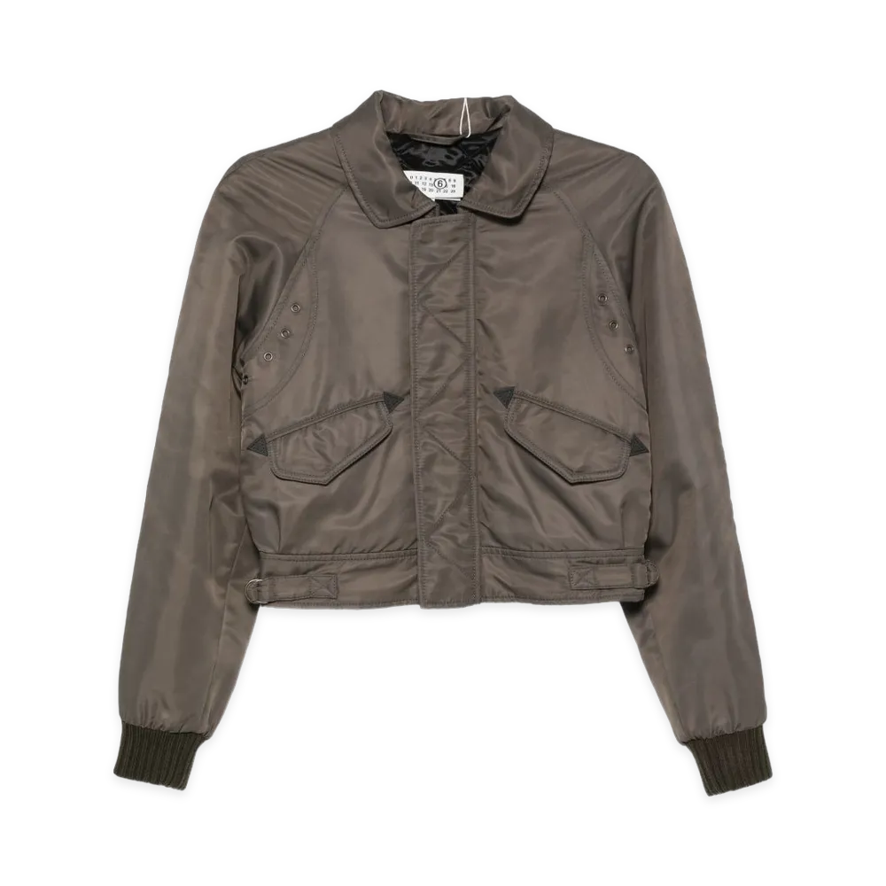 MM6 Maison Margiela Women's Coats "Gray"