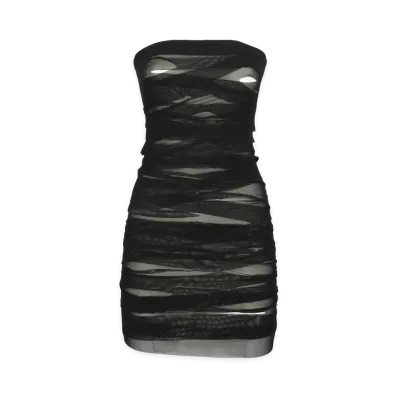 MM6 Maison Margiela Women's Dresses "Black"