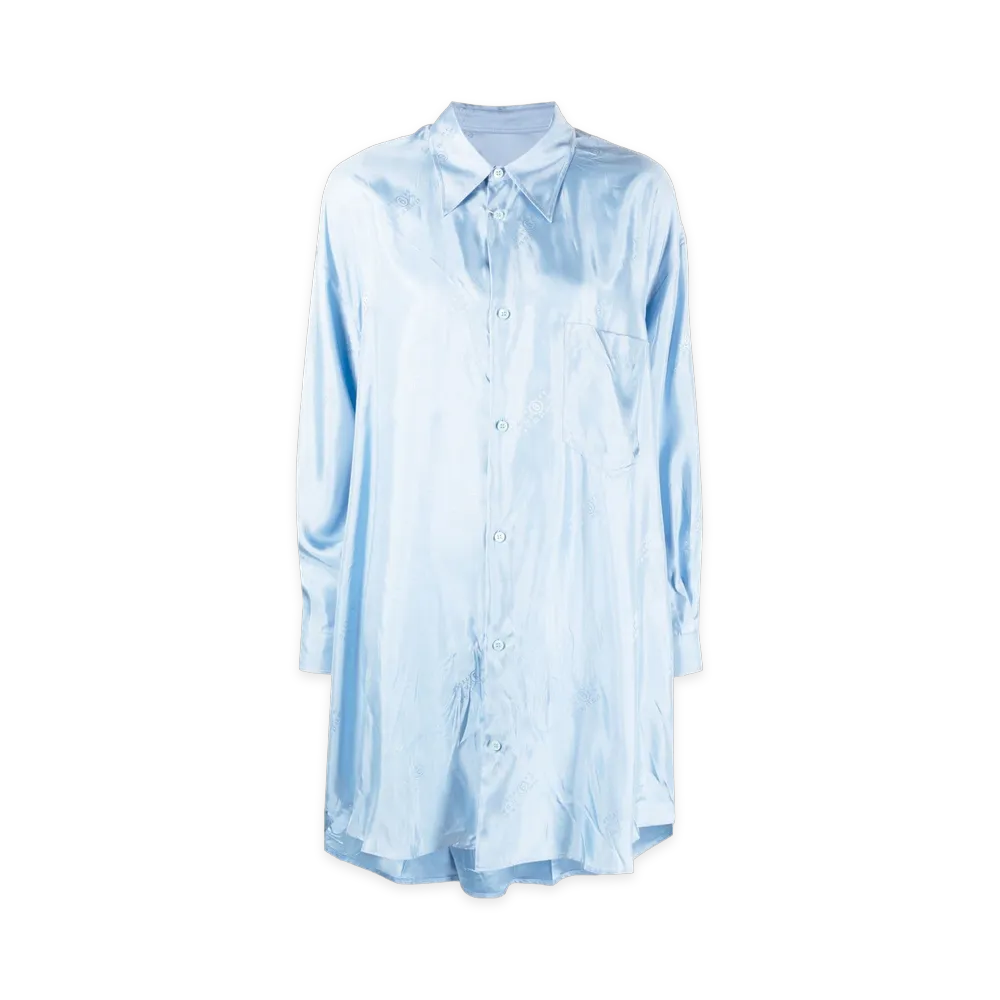 MM6 Maison Margiela Women's Dresses "Clear Blue"