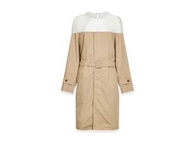 MM6 Maison Margiela Women's Dresses "Beige/White"