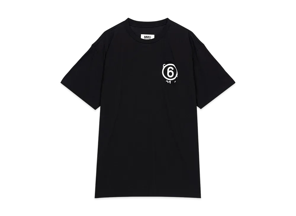 MM6 Maison Margiela Numbering Logo T-Shirt "Black"