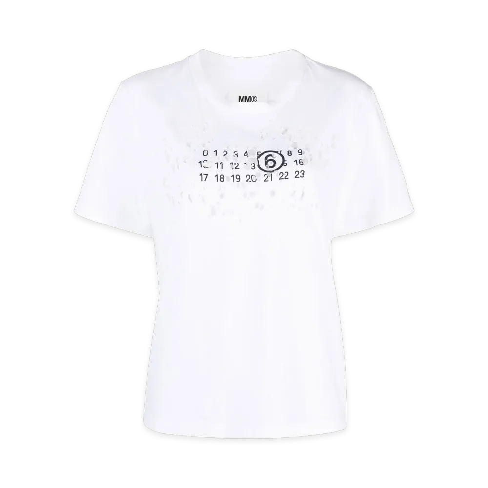 MM6 Maison Margiela Women's T-Shirts "White"