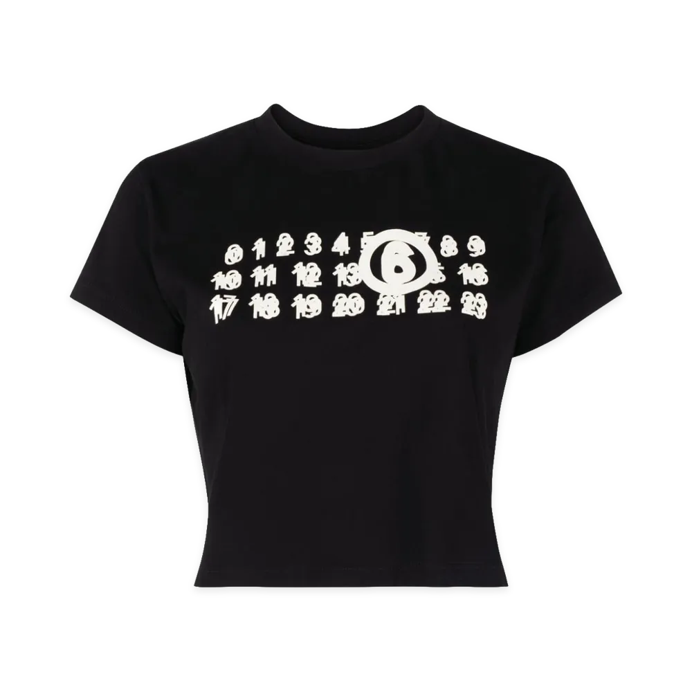 MM6 Maison Margiela Women's T-Shirts "Black"
