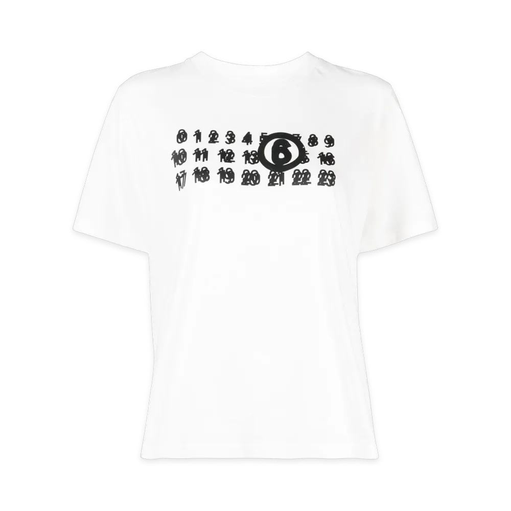 MM6 Maison Margiela Women's T-Shirts "White"