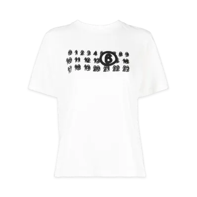 MM6 Maison Margiela Women's T-Shirts "White"