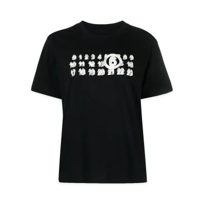 MM6 Maison Margiela Women's T-Shirts "Black"