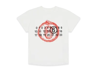 MM6 Maison Margiela Women's Year Of The Snake T-Shirt "White"