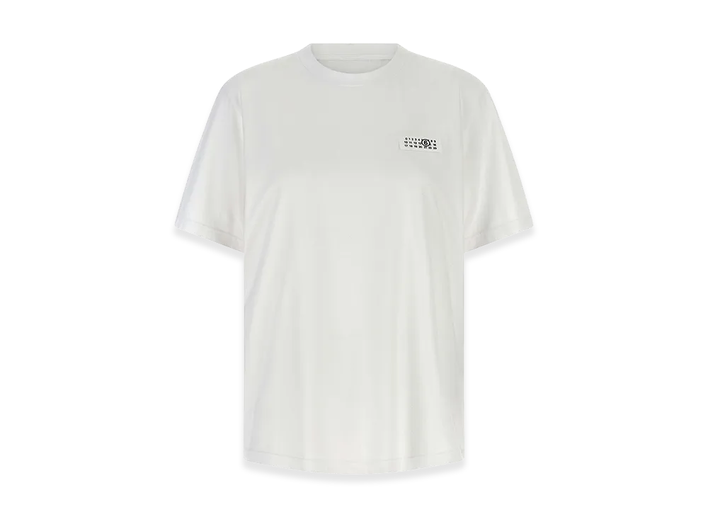 MM6 Maison Margiela Women's Numeric Signature T-Shirt "White"