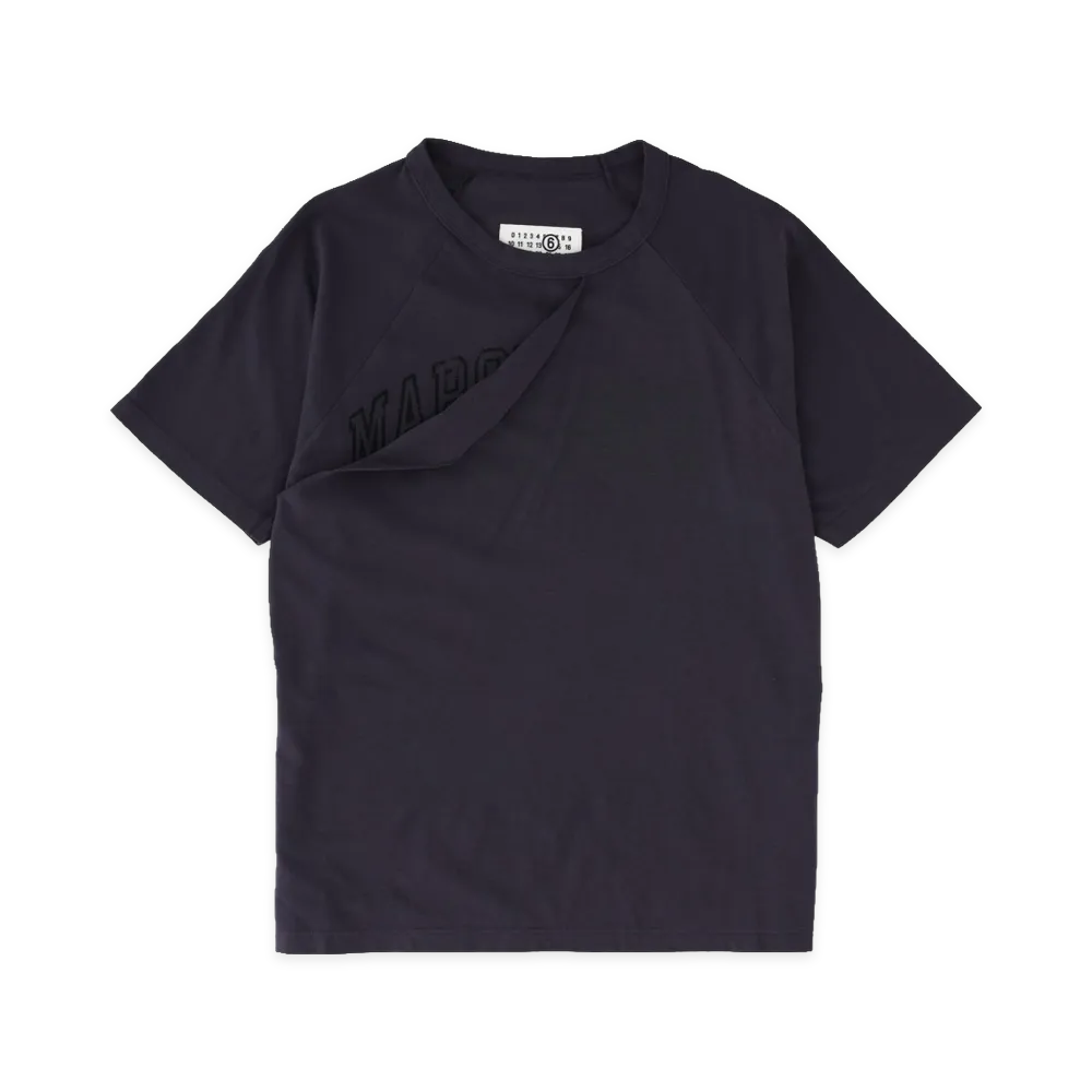 MM6 Maison Margiela Women's T-Shirts "Navy"
