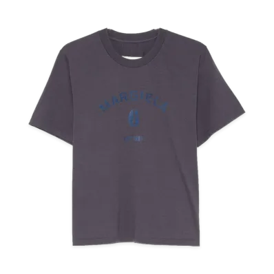 MM6 Maison Margiela Women's T-Shirts "Navy"