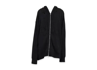 MM6 Maison Margiela Women's Zip Hooded "Black"