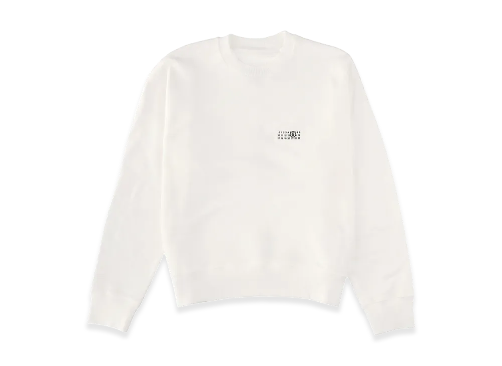 MM6 Maison Margiela Women's Sweatshirt With Logo "White"