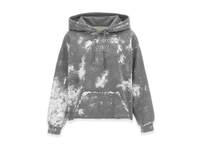 MM6 Maison Margiela Women's Numeric Signature Hoodie "Gray"