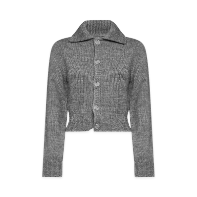 MM6 Maison Margiela Women's Sweaters "Grey Melange"