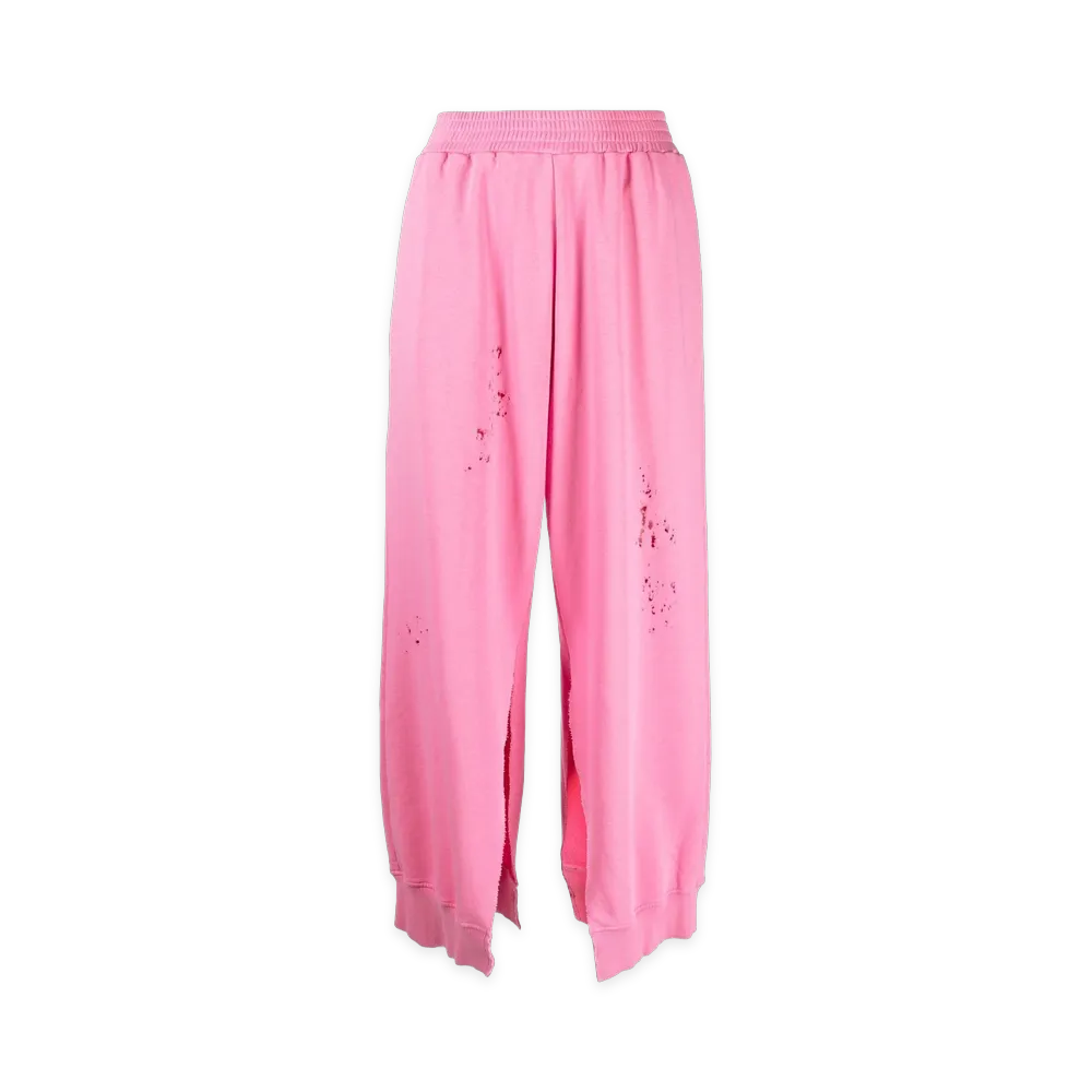 MM6 Maison Margiela Women's Trousers "Pink"