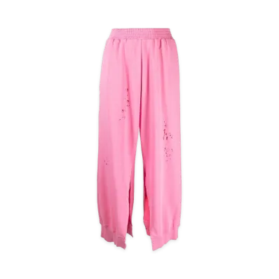 MM6 Maison Margiela Women's Trousers "Pink"