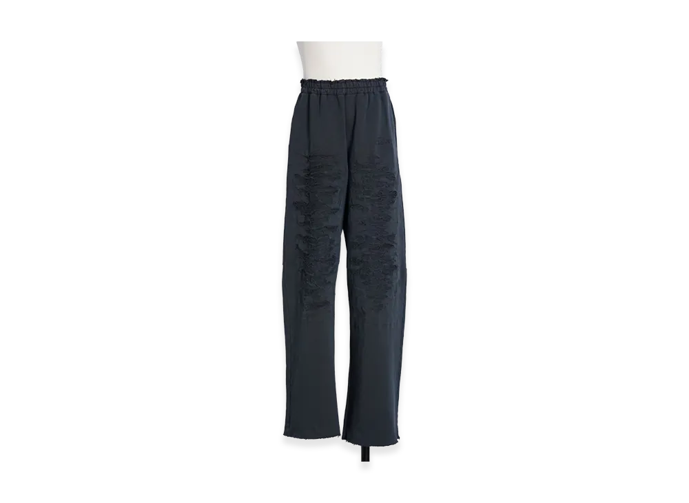 MM6 Maison Margiela Garment Dyedamage Sweat Pants "Black"