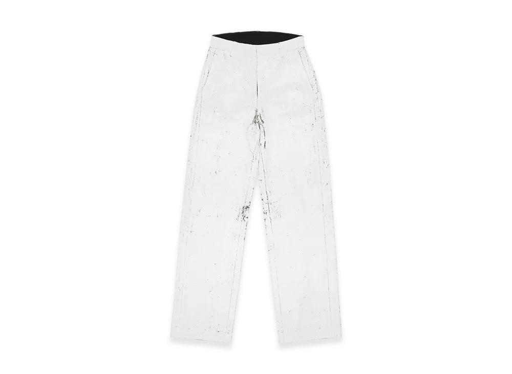MM6 Maison Margiela Women's Painted Tailored Trousers "Brown"