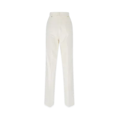 MM6 Maison Margiela Women's Trousers "White"