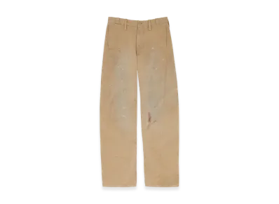 MM6 Maison Margiela Women's Tailored Painter Trousers "Sand Beige"
