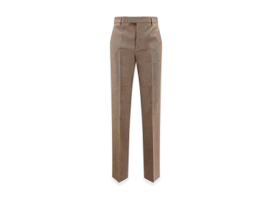 MM6 Maison Margiela Women's Virgin Wool Pants "Beige"