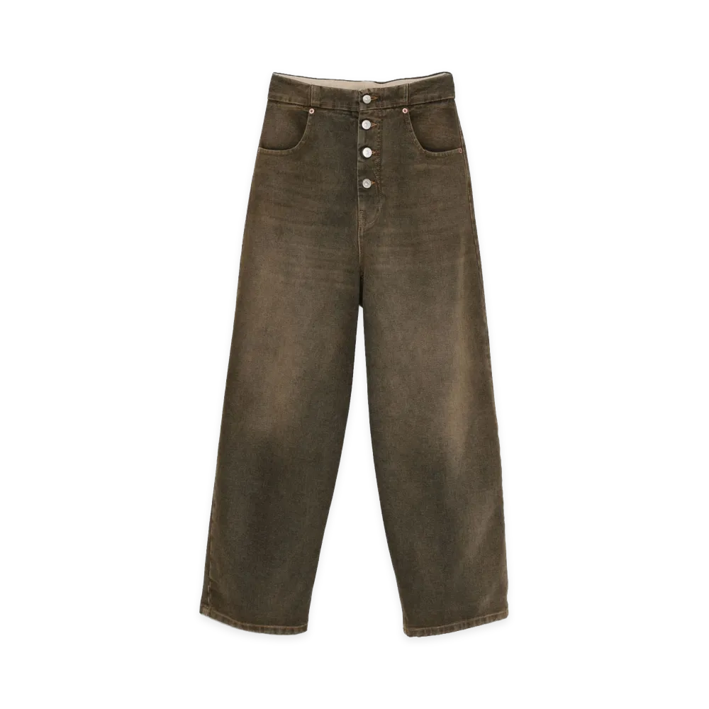 MM6 Maison Margiela Women's Jeans "Brown"