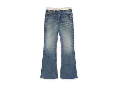 MM6 Maison Margiela Women's Bootcut Jeans "Blue"