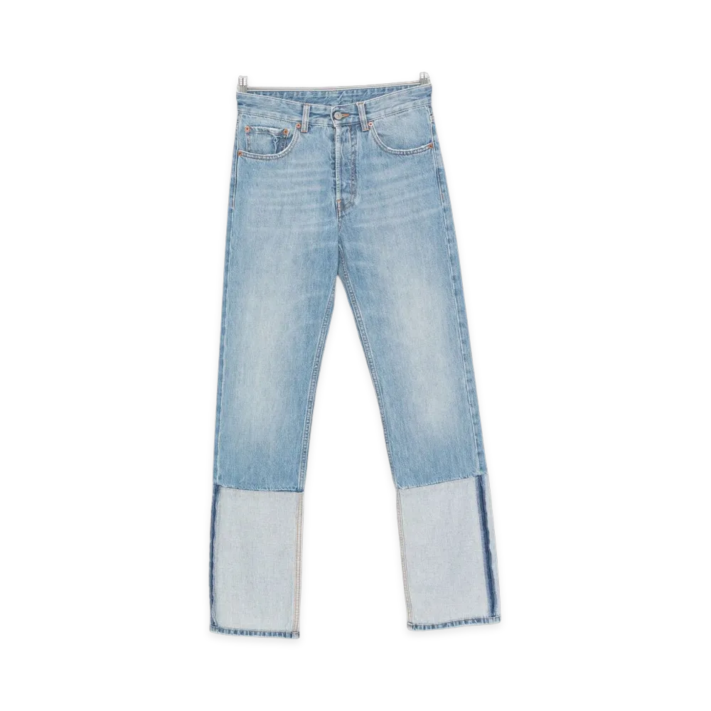 MM6 Maison Margiela Women's Jeans "Light Blue"