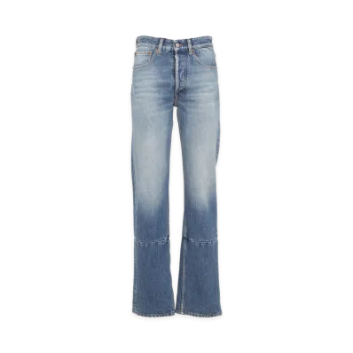 MM6 Maison Margiela Women's 5 Pocket Pants "Blue"